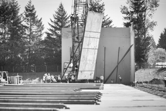 Sierra tilts first of three buildings in Koch Corporate Center