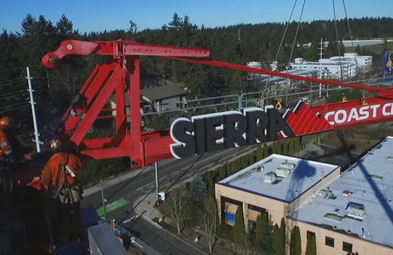 Tower Crane Raised at Linden Flats