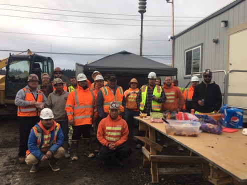 Jobsite Lunch: First Glacier Tilt