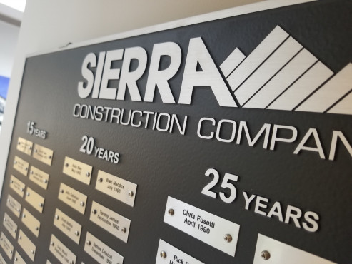 Anniversary Plaque has Arrived!