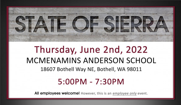 State of Sierra 2022 - That's a wrap!