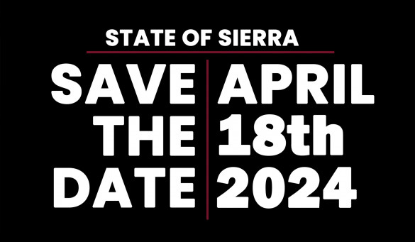 Save the Date: 2024 State of Sierra