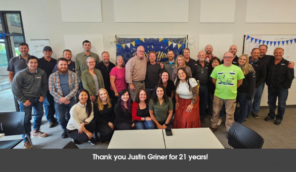 Thank you Justin for 21 years